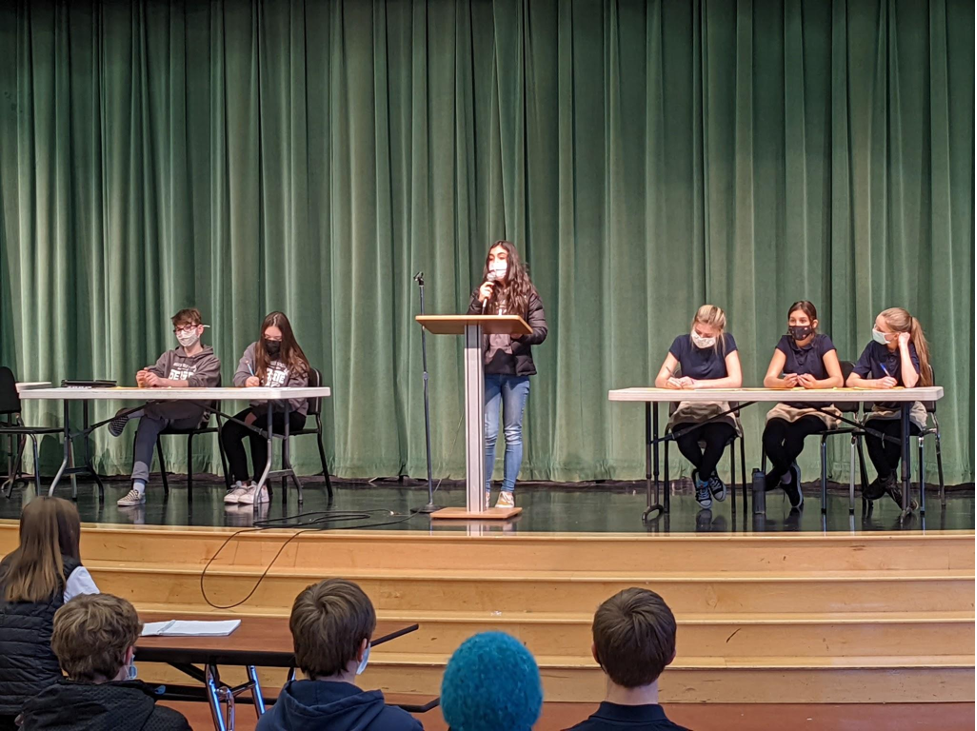 Begich Middle School speaks their way to victory over Academy Charter in the December ‘21 MSPDP tournament hosted by Seawolf Debate.