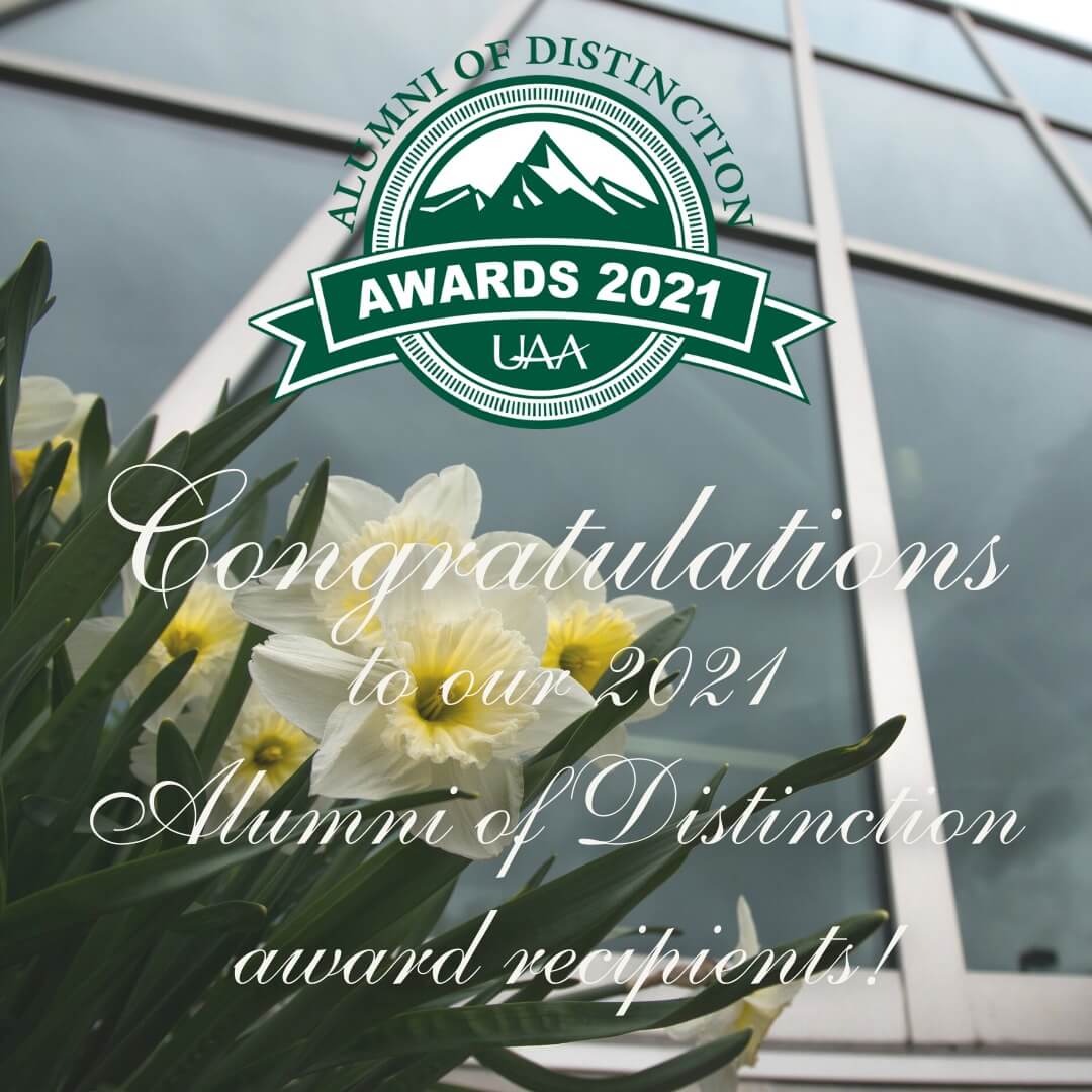 Congratulations to UAA's 2021 Alumni of Distinction awardees