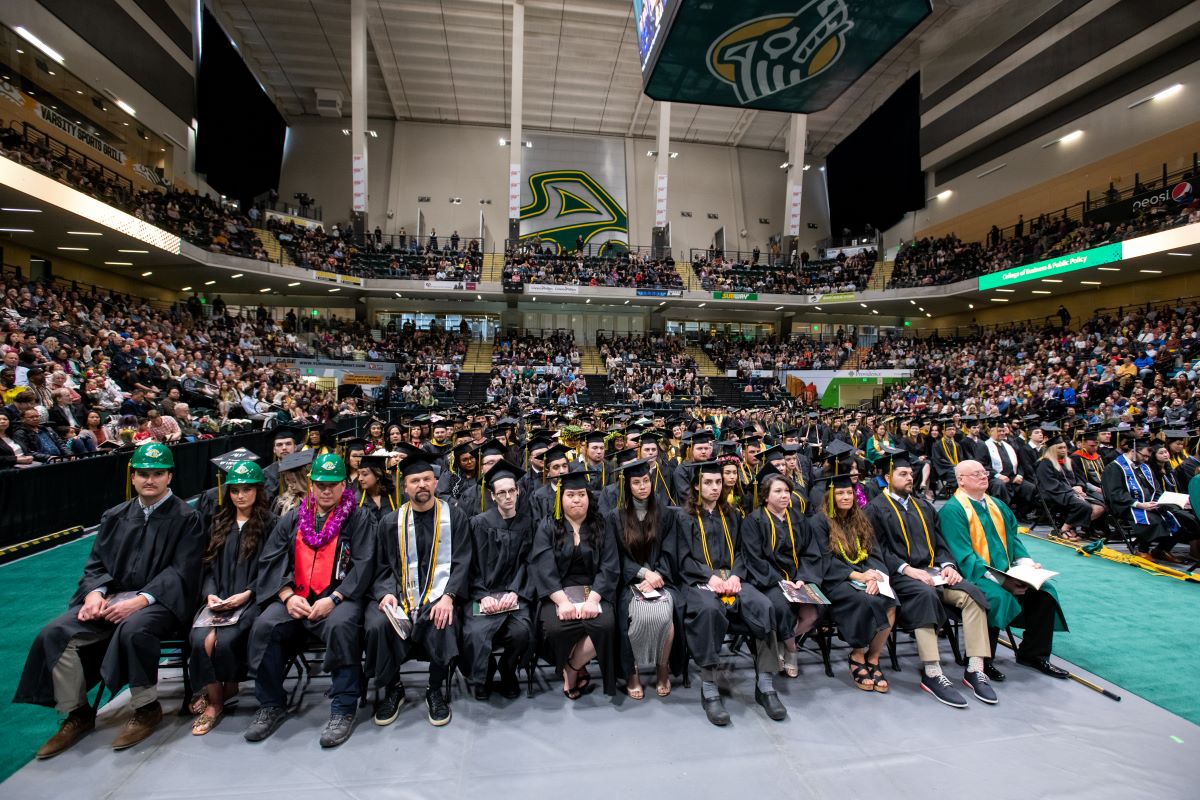 UAA's Spring 2023 Commencement in the Alaska Airlines Center.