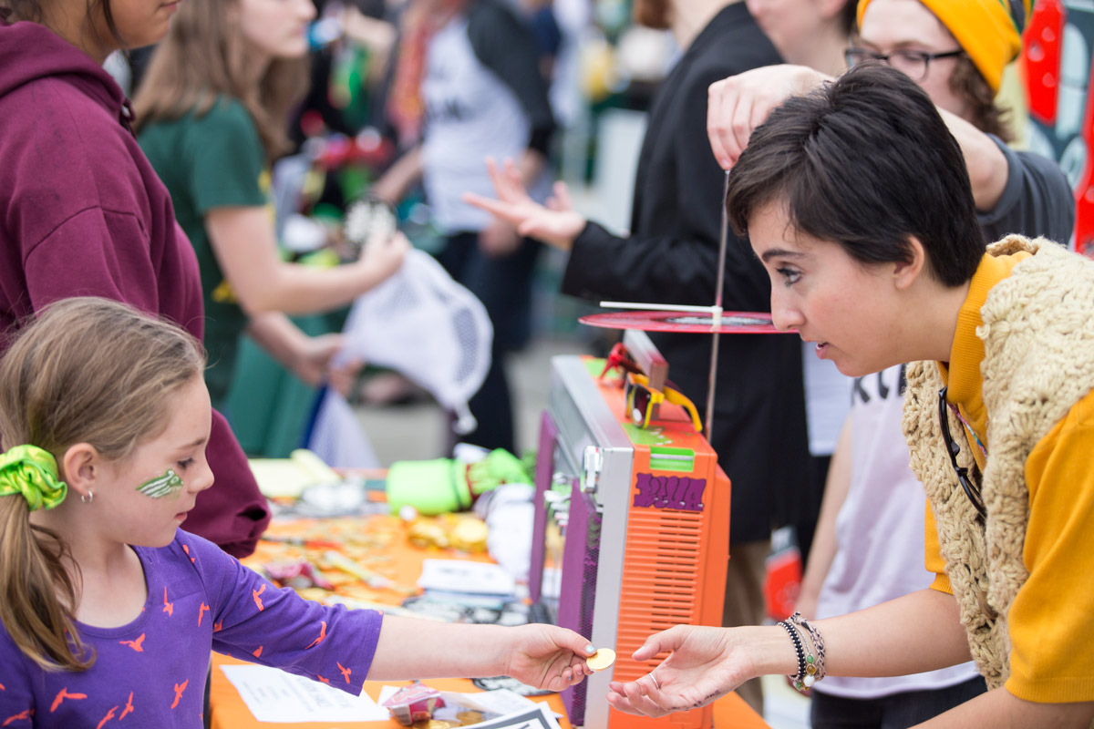 Connecting at Campus Kickoff 2014.