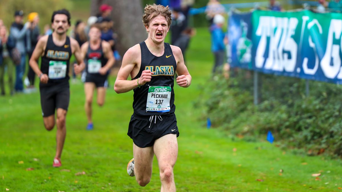 John Peckham running cross country
