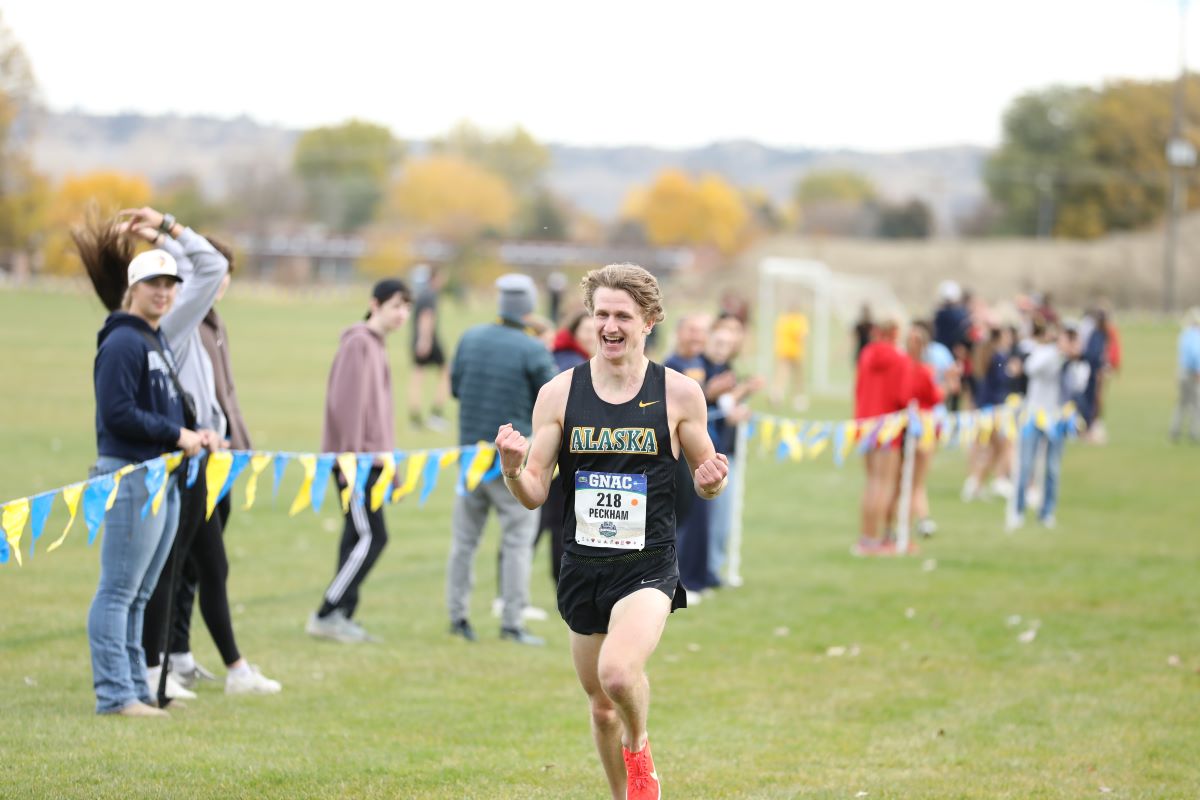 John Peckham running cross country