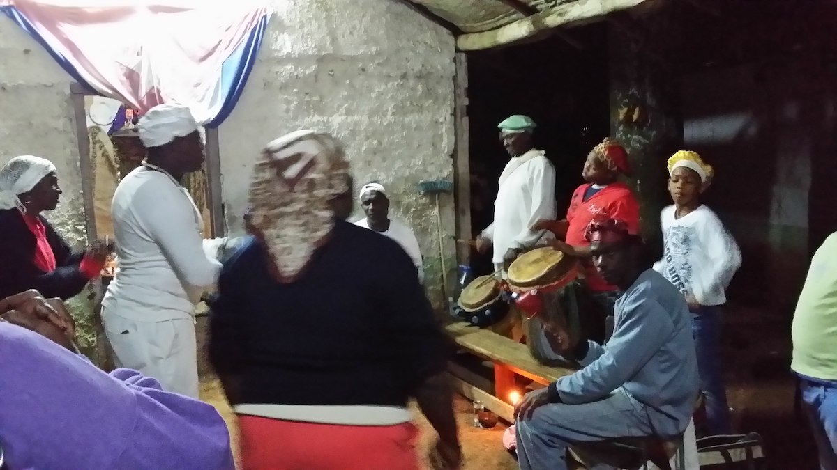 first ceremony of week long festival