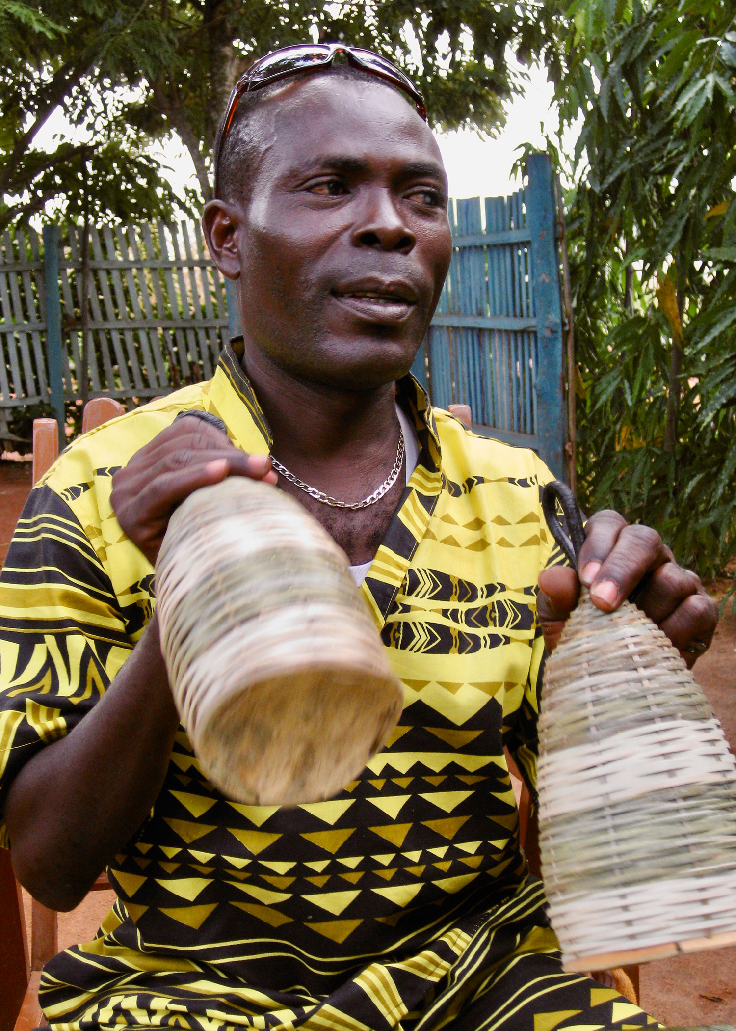Bernard "Solar" Kwashie, image by Brian Jeffery
