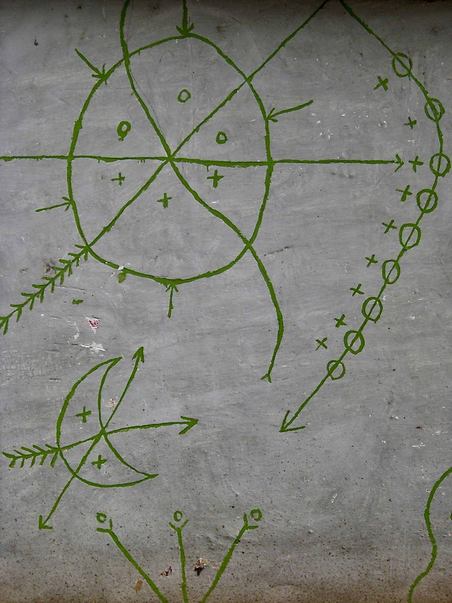 Drawings on the wall