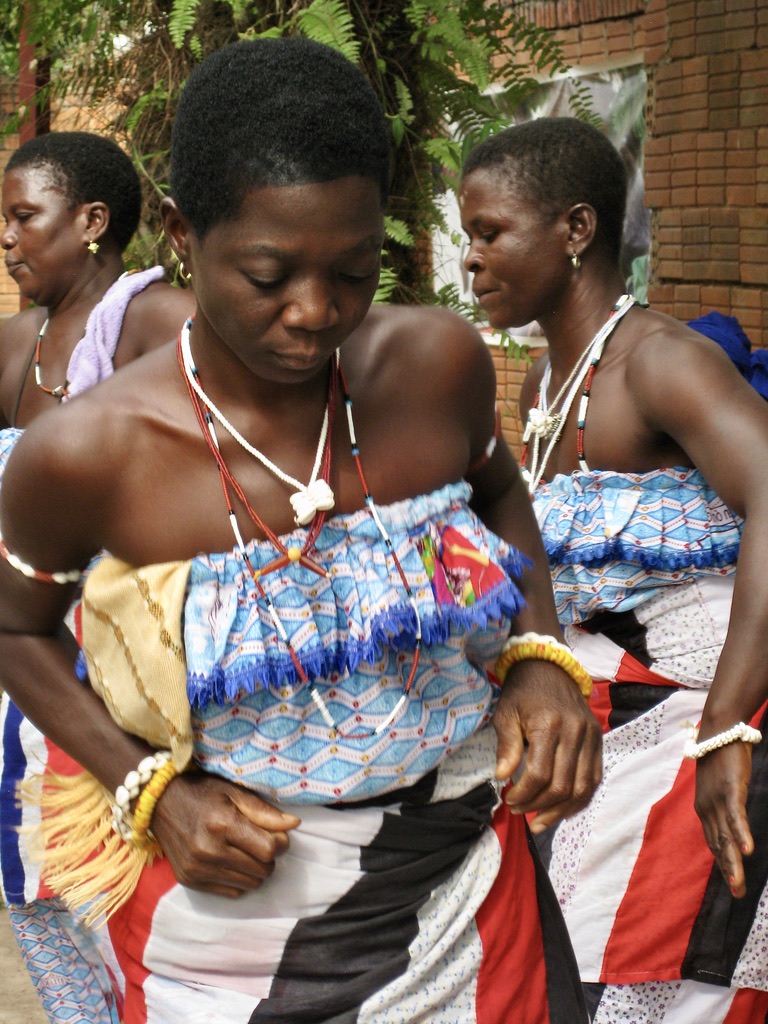 Dancing Dzodze woman
