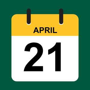 date icon April 21