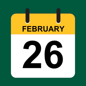 date icon February 26