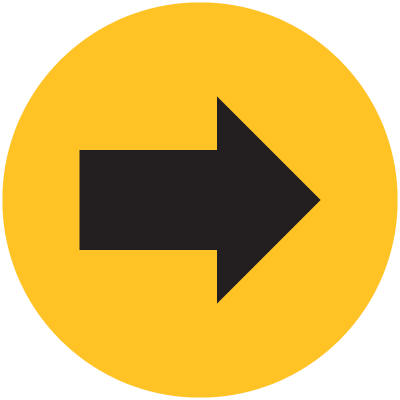 icon of gold circle with arrow