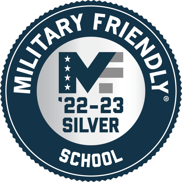Military Friendly designation for Silver 2022-23