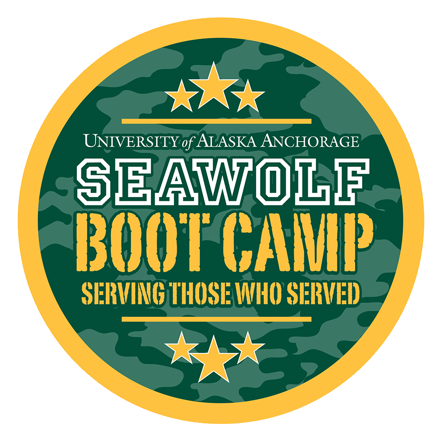 UAA Seawolf Boot Camp Serving Those Who Served Logo